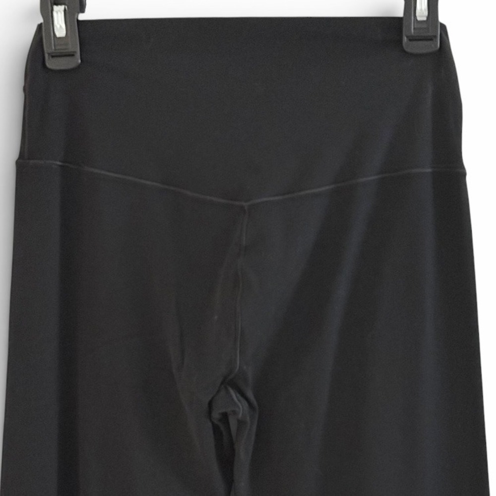 OFFLINE by Aerie Flare Leggings Womens L Large Black Crossover Twist Long - Picture 7 of 12